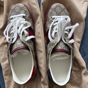Gucci New Ace GG Supreme Low Top Sneaker (Men)